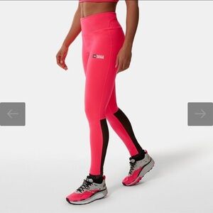 The North Face Movmynt Tight Womens Brilliant Coral Womens Size Medium Leggings